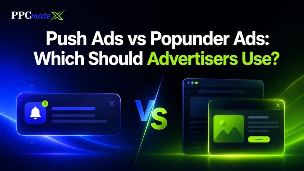 Push Ads vs Popunder Ads: Which Should Advertisers Use?