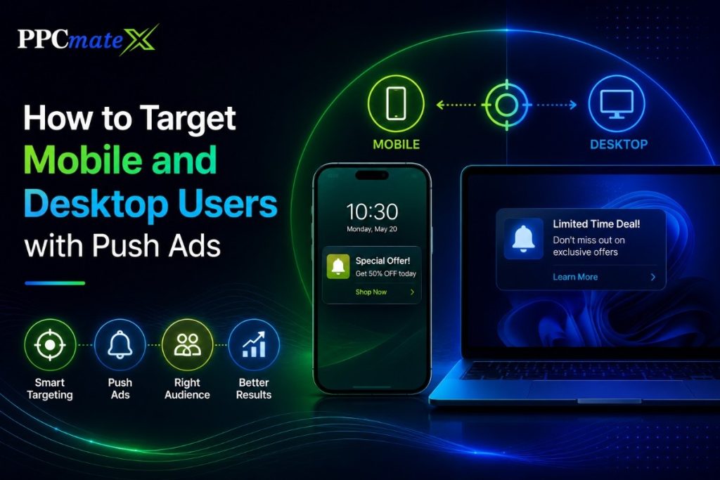 How to Target Mobile and Desktop Users with Push Ads