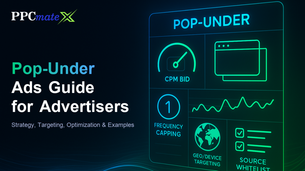 Pop-Under Ads Guide for Advertisers - PPCmate